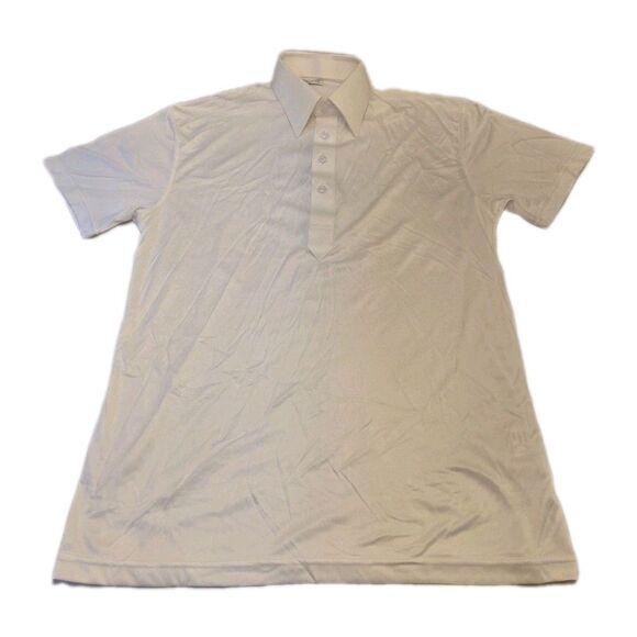 NWOT Collars & Co Men’s Small Shirt Bundle Red Houndstooth + Solid White Polo - Picture 6 of 10